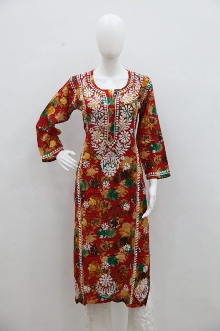 Modal Lucknowi Womens Wear