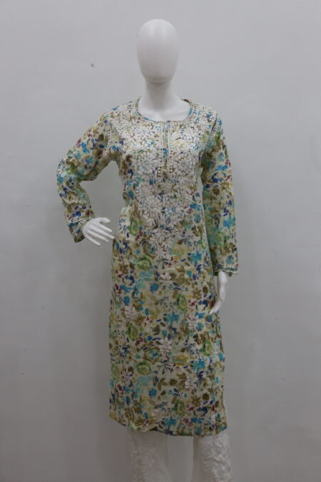 Modal Lucknowi Womens Wear